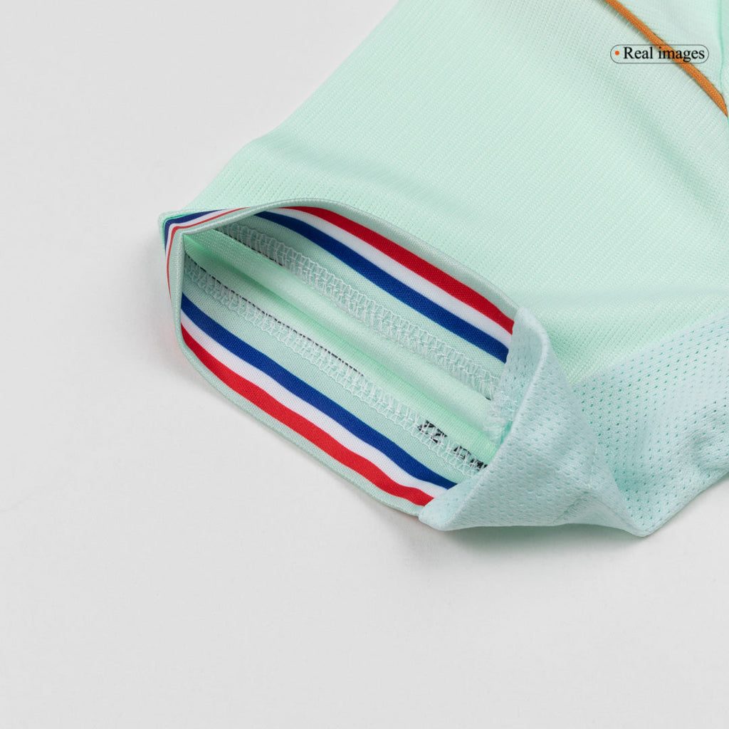 Kid's France Away Soccer Jersey Kit(Jersey+Shorts) World Cup 2026 White