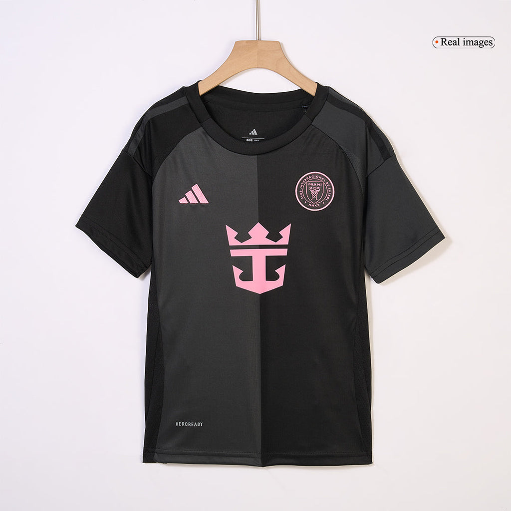 Kid's Inter Miami CF Away Football Shirt Kit(Jersey+Shorts) 2025