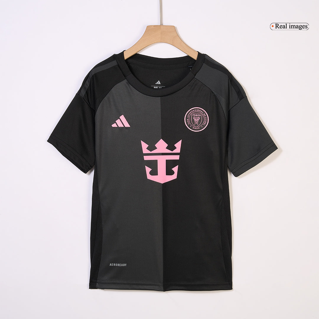 Kid's Inter Miami CF Away Football Shirt Kit(Jersey+Shorts) 2025