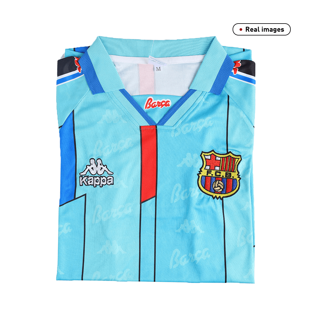 Retro 1996/97 Barcelona Away Football Shirt