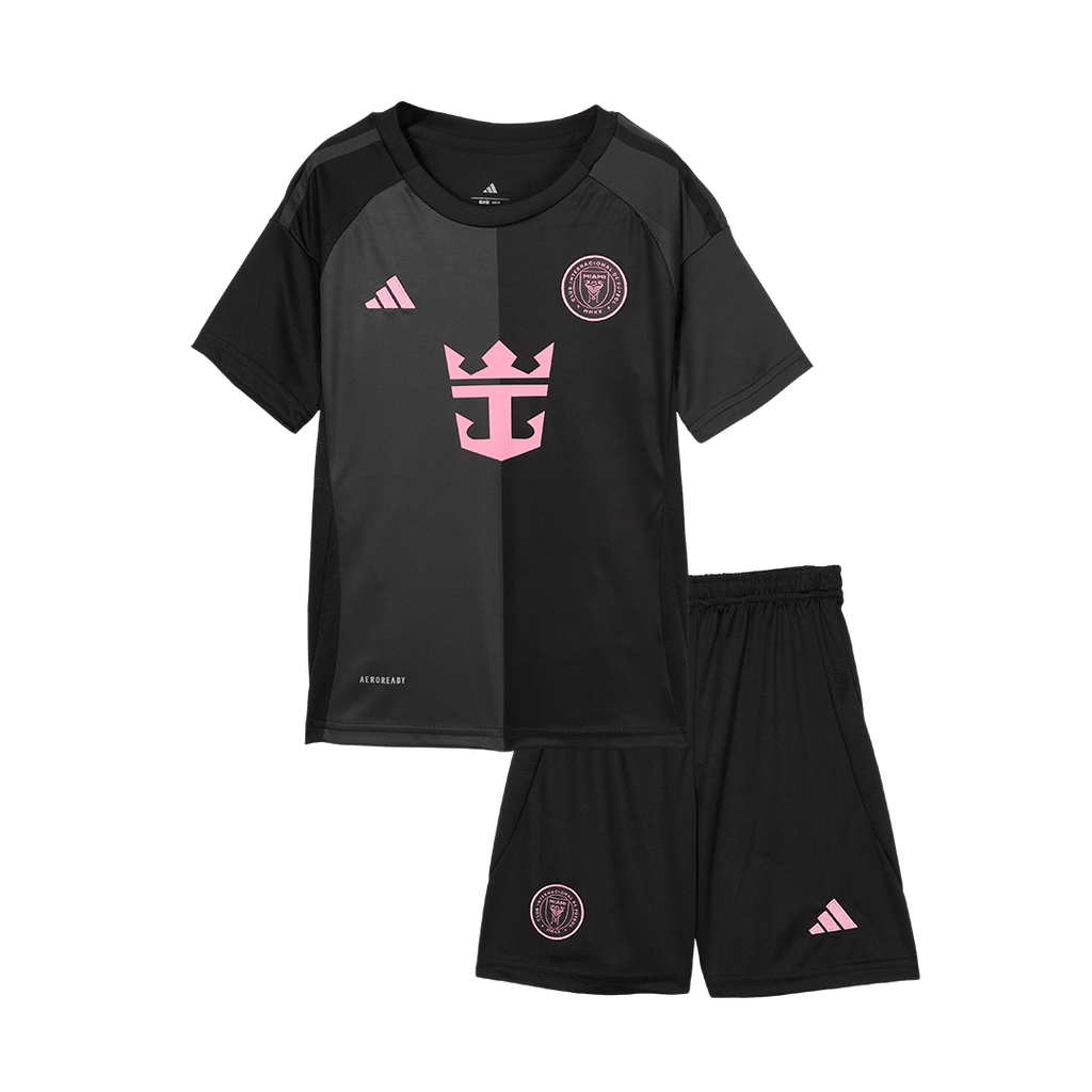 Kid's Inter Miami CF Away Football Shirt Kit(Jersey+Shorts) 2025