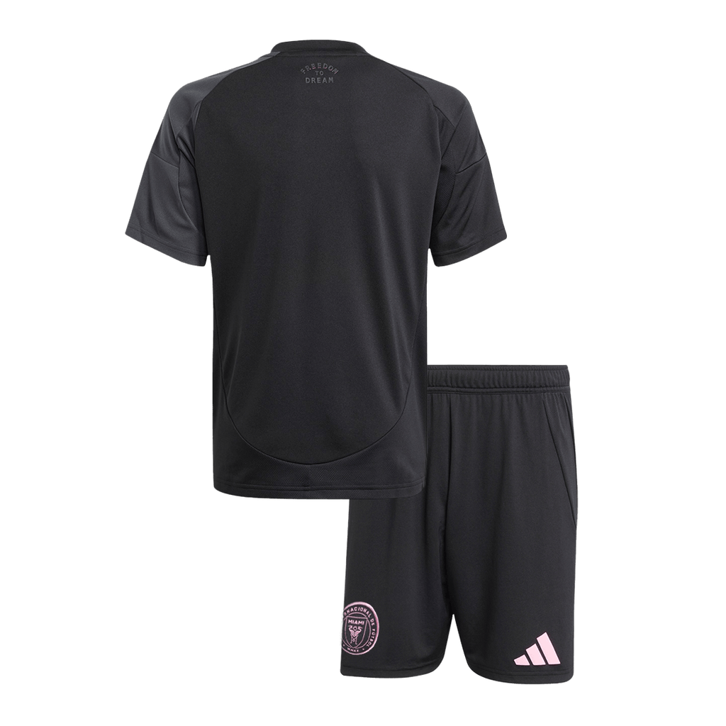 Kid's Inter Miami CF Away Football Shirt Kit(Jersey+Shorts) 2025