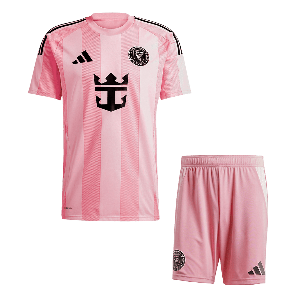 Inter Miami Home Football Shirt Kit(Jersey+Shorts) 2025 Pink