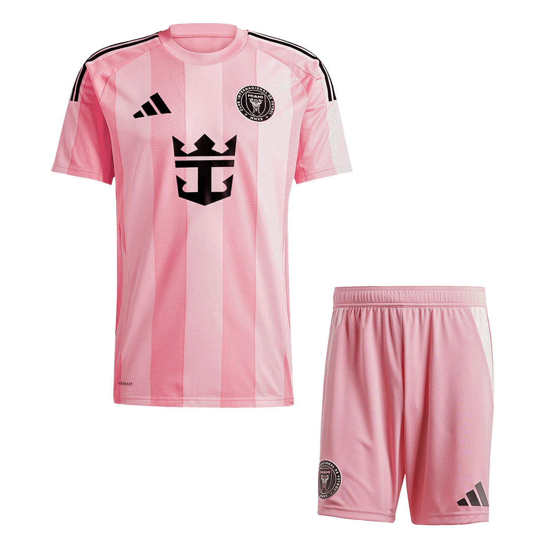 Inter Miami Home Football Shirt Kit(Jersey+Shorts) 2025 Pink