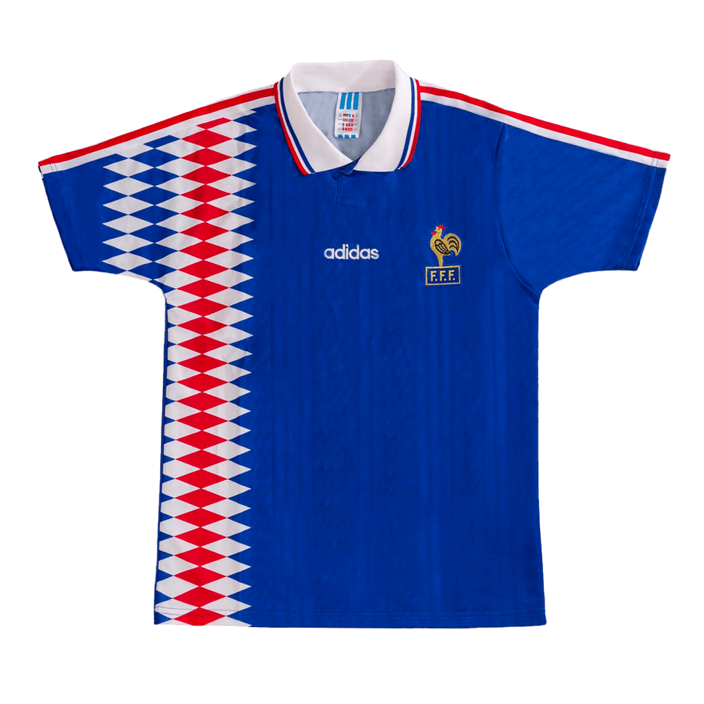 Retro 1994 France Home Football Shirt