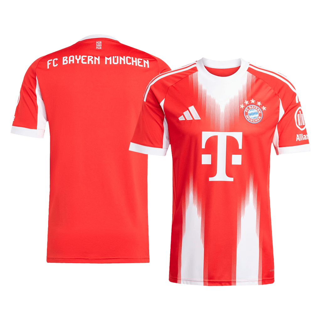 Bayern Munich Home Football Shirt 2025/26 Red