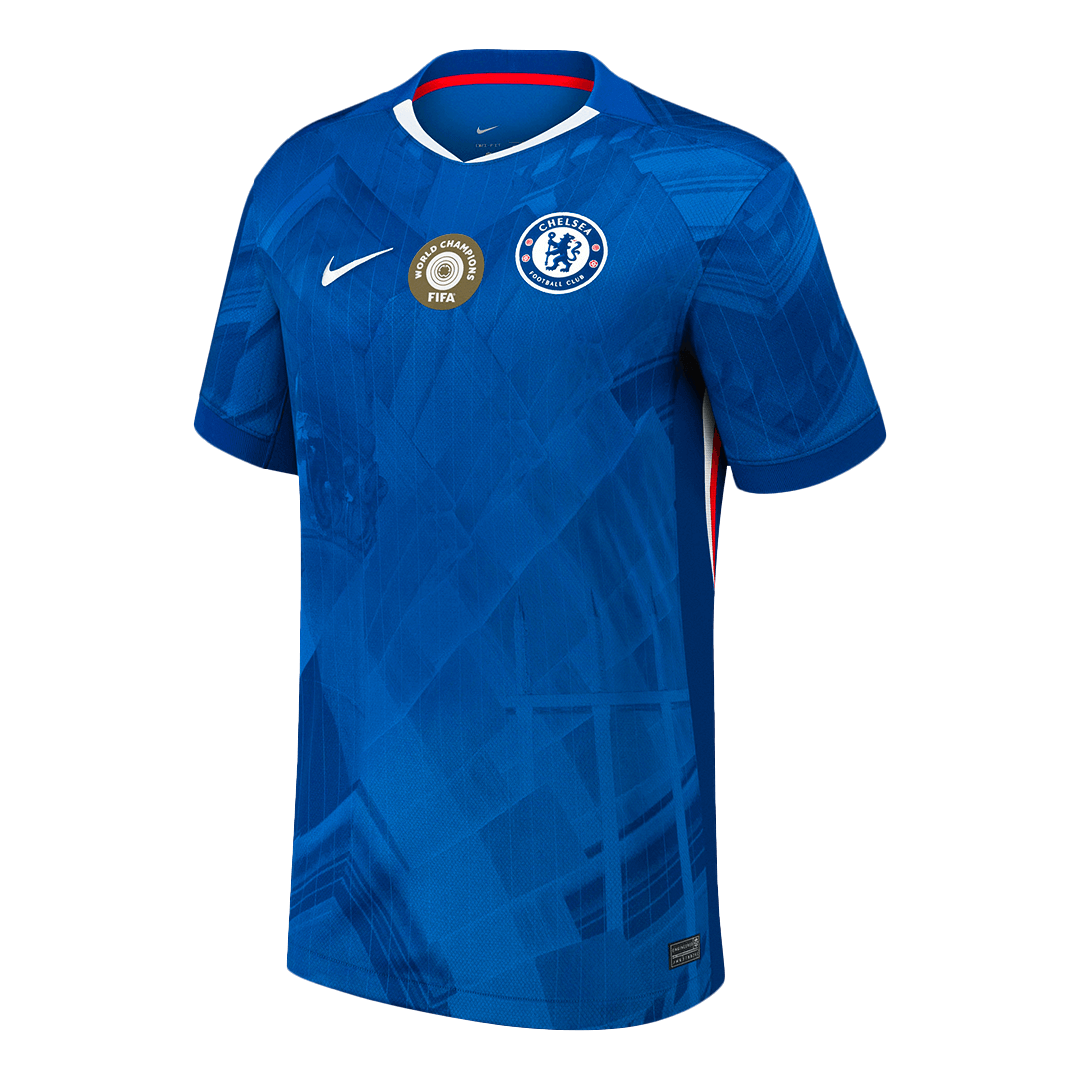 WORLD CHAMPIONS #25 Chelsea Home Football Shirt 2025/26 Blue - with chest badge