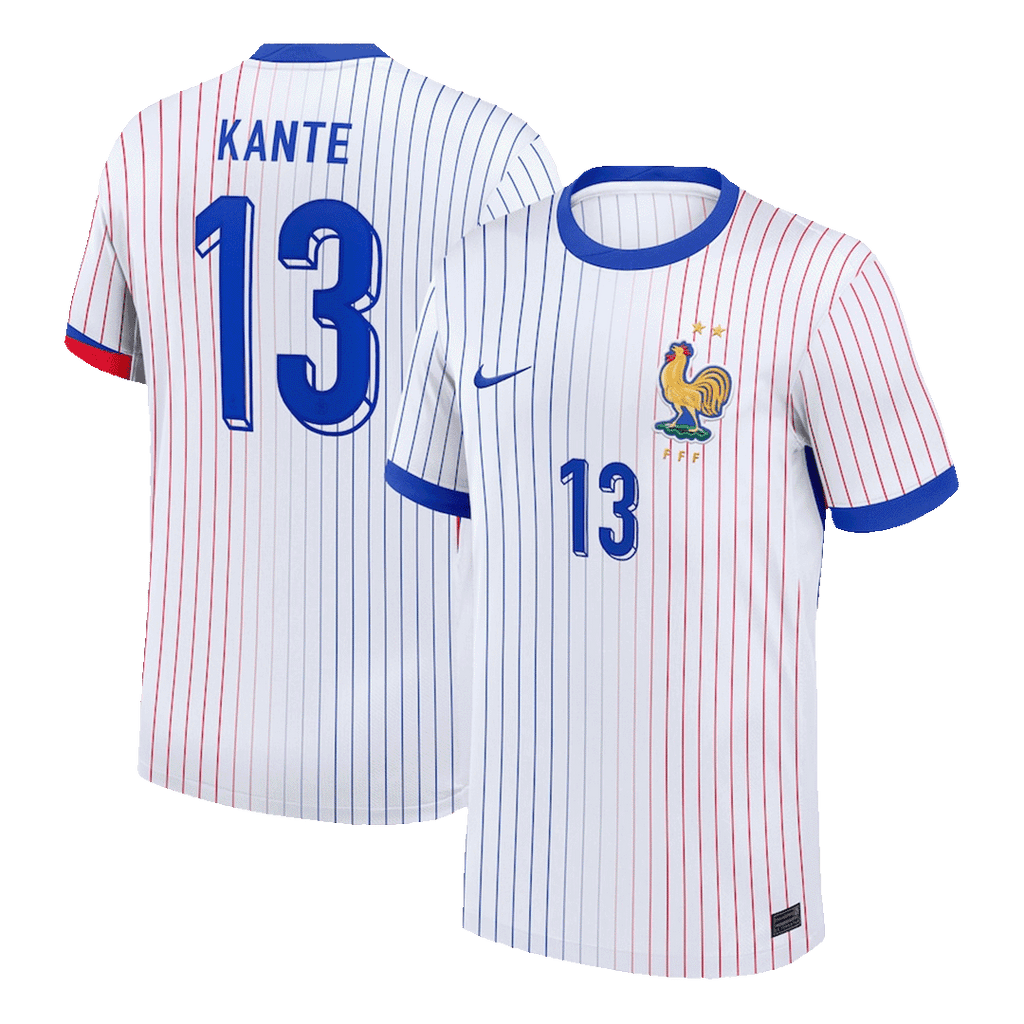 KANTE #13 France Away Football Shirt Euro 2024