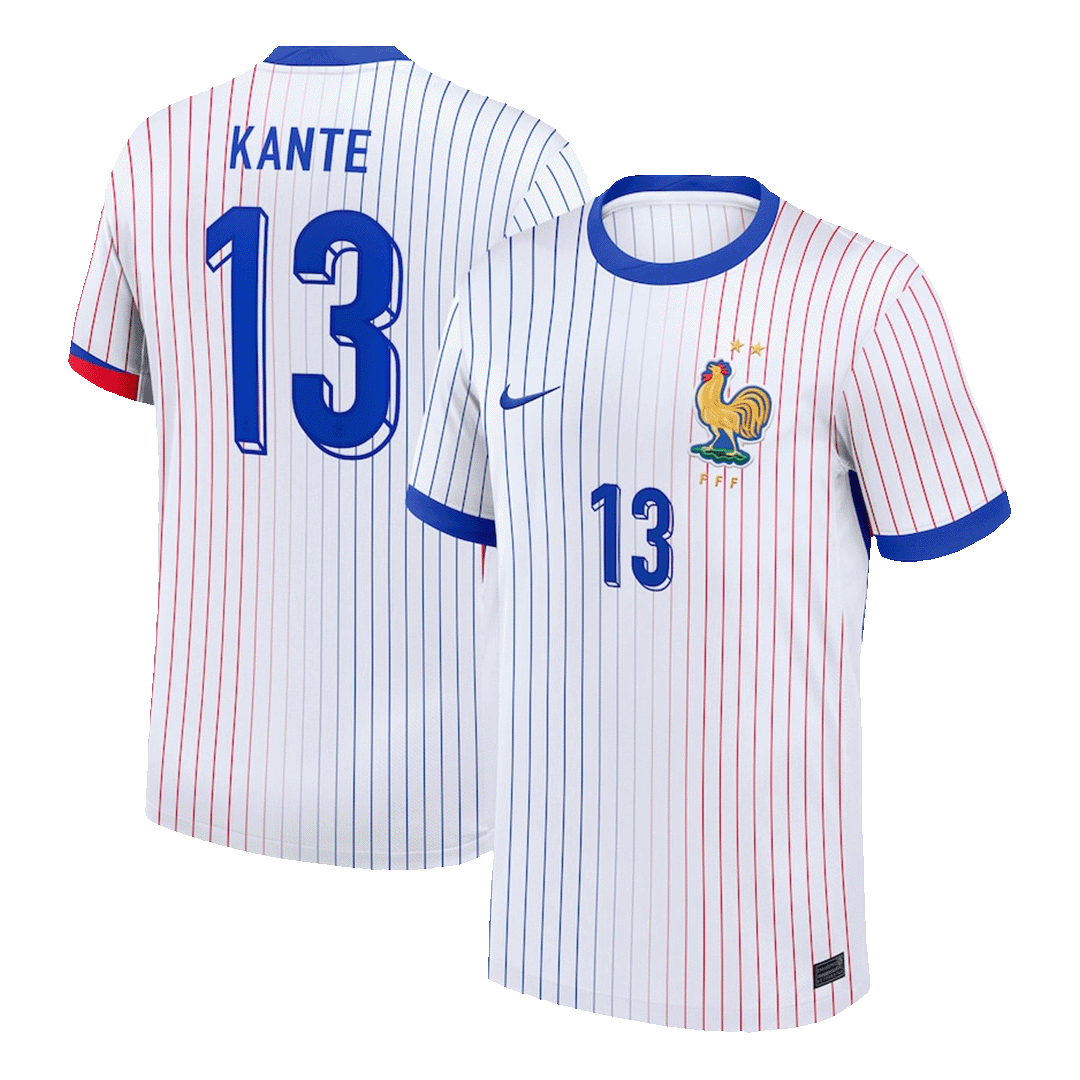 KANTE #13 France Away Football Shirt Euro 2024