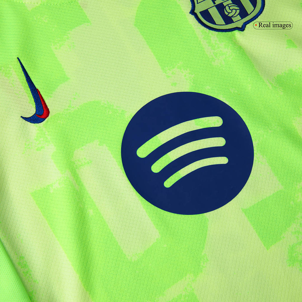 Kids Barcelona Custom Third Away Football Kits 2024/25