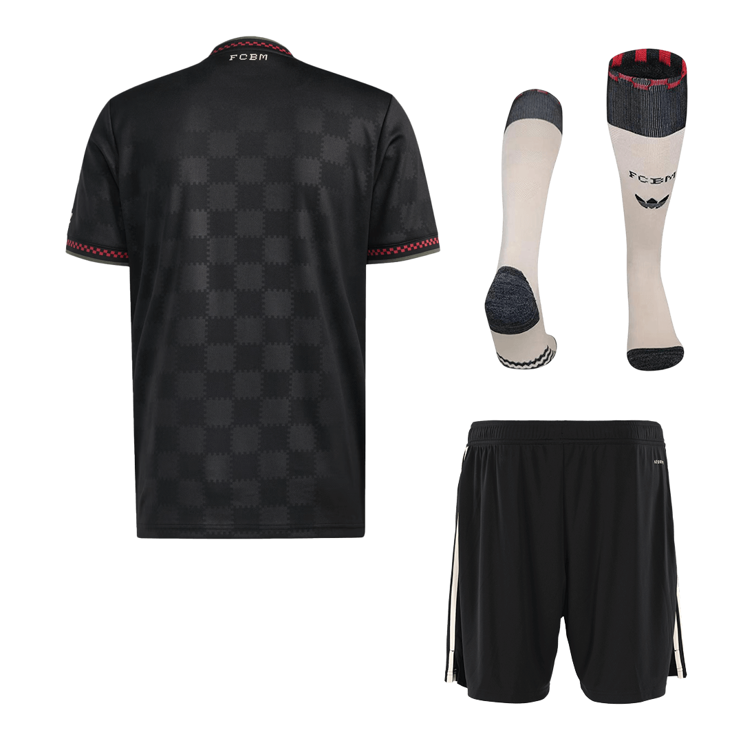 Bayern Munich Third Away Football Shirt Kit(Jersey+Shorts+Socks) 2025/26