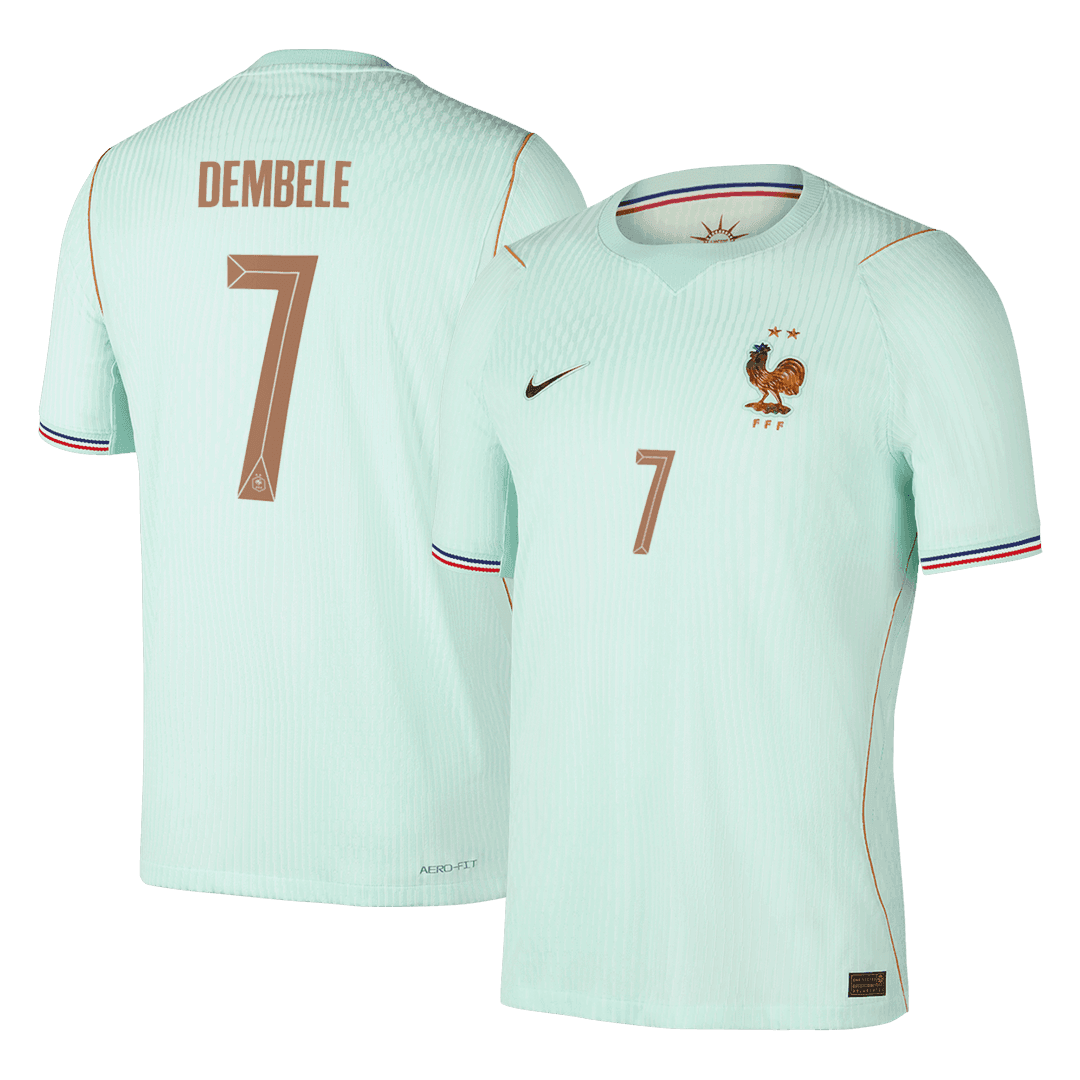 Player Version DEMBELE #7 France Away Soccer Jersey 2026