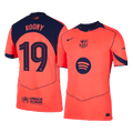 Player Version ROONY #19 Barcelona Third Away Football Shirt 2025/26