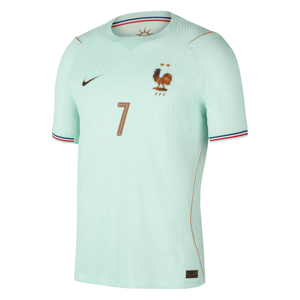 Player Version DEMBELE #7 France Away Soccer Jersey 2026