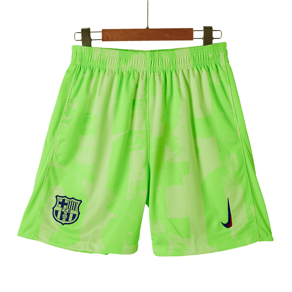 Barcelona Third Away Football Shirt Kit(Jersey+Shorts) - UCL