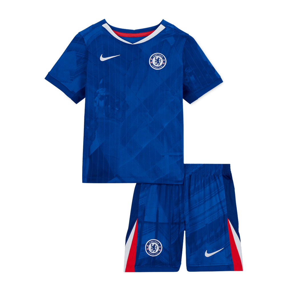 Kid's Chelsea Home Football Shirt Kit(Jersey+Shorts) 2025/26 Blue