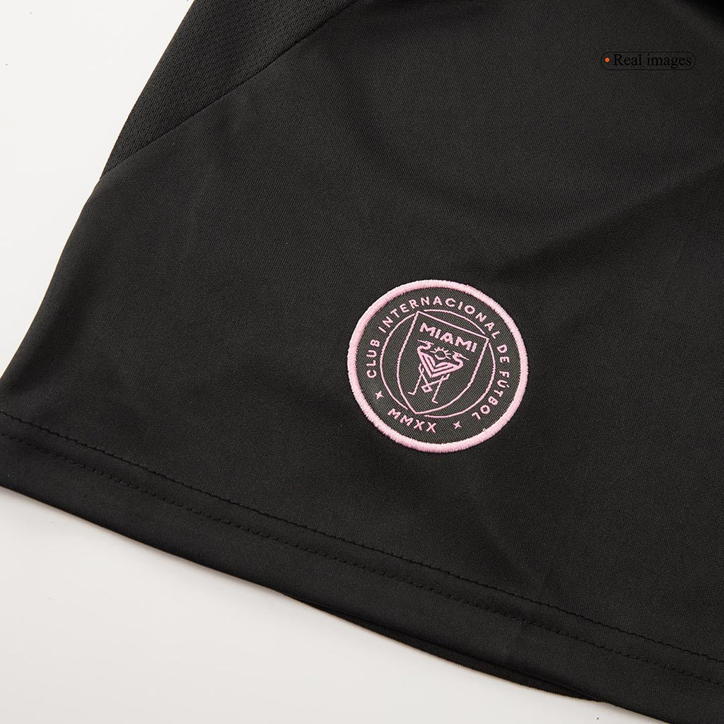 Inter Miami Away Football Shirt Kit(Jersey+Shorts) 2025 Black&Gray