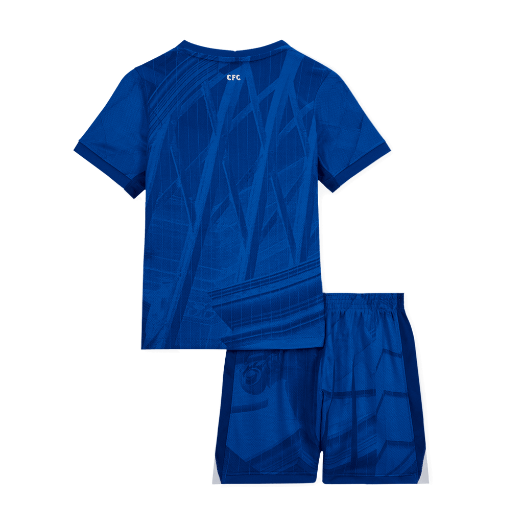 Kid's Chelsea Home Football Shirt Kit(Jersey+Shorts) 2025/26 Blue