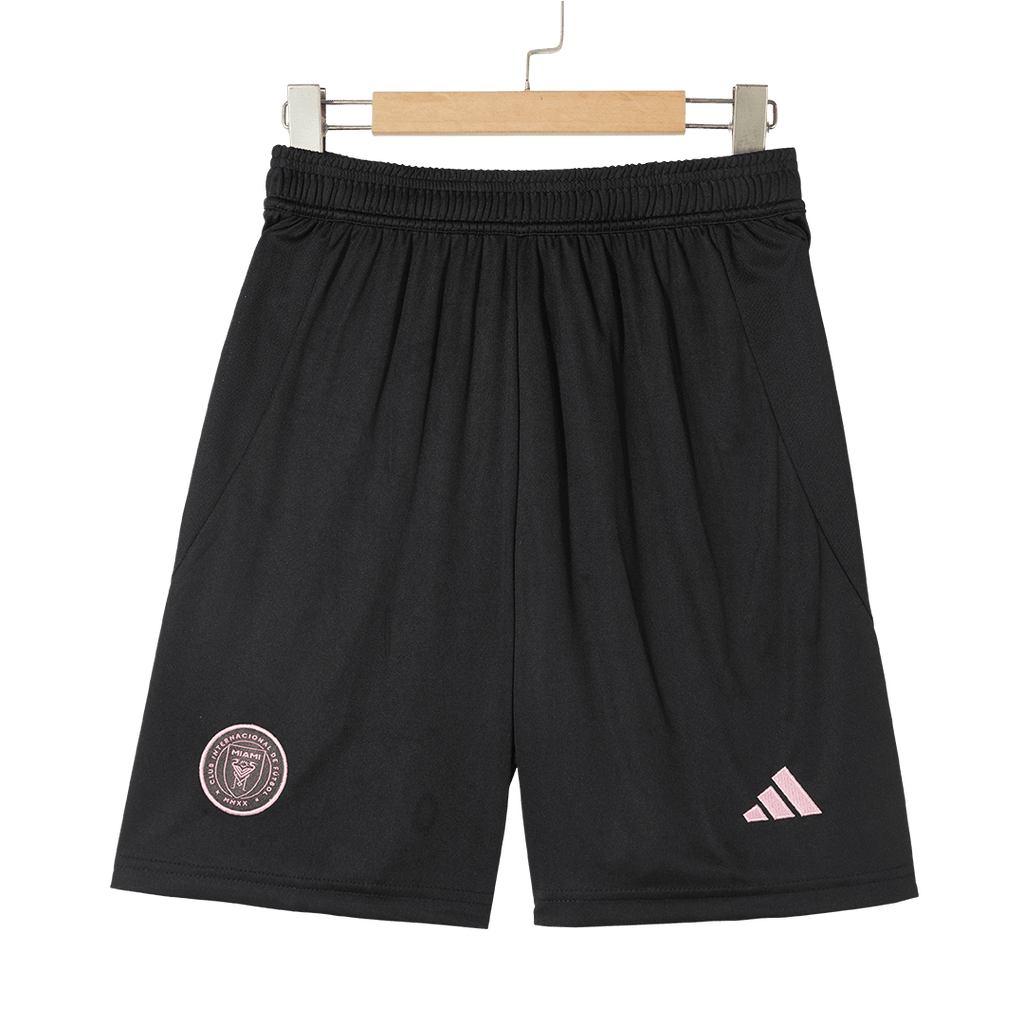 Inter Miami Away Football Shirt Kit(Jersey+Shorts) 2025 Black&Gray