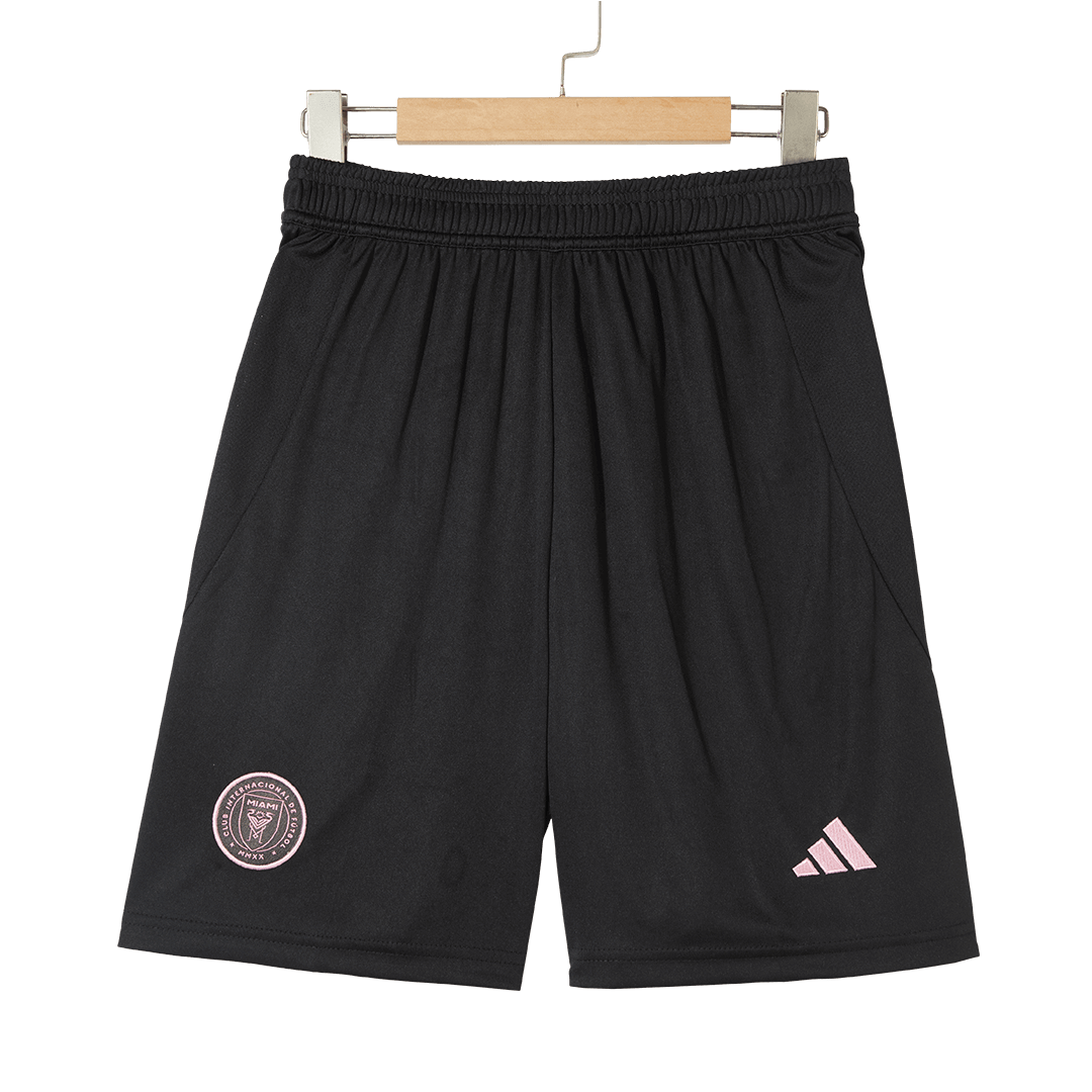 Inter Miami Away Football Shirt Kit(Jersey+Shorts) 2025 Black&Gray