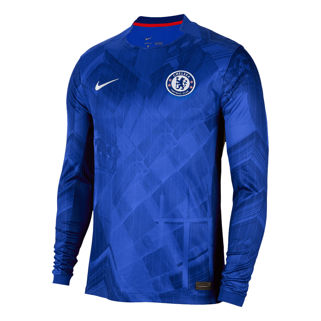 Chelsea Home Long Sleeve Football Shirt 2025/26 Blue