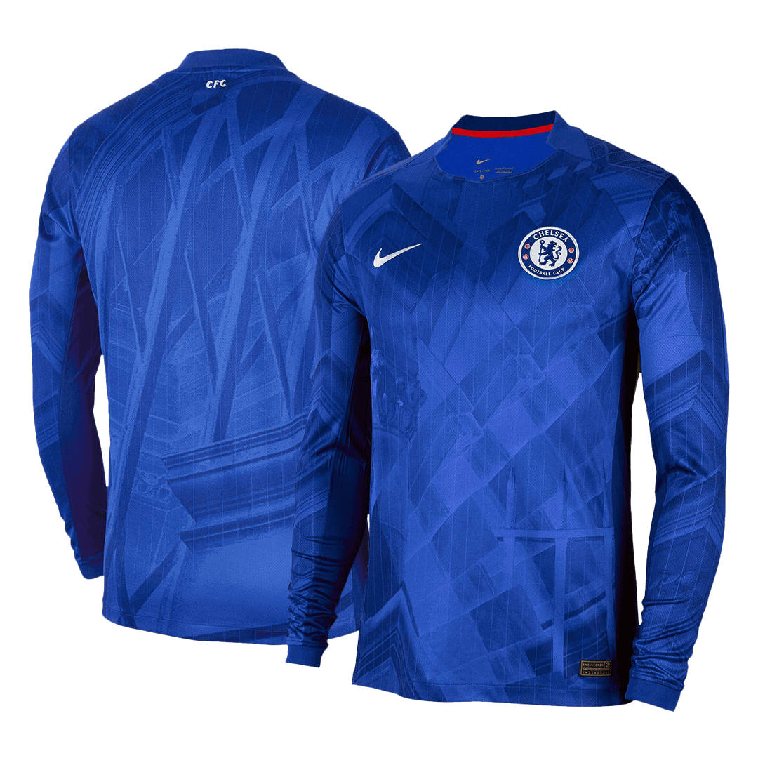 Chelsea Home Long Sleeve Football Shirt 2025/26 Blue