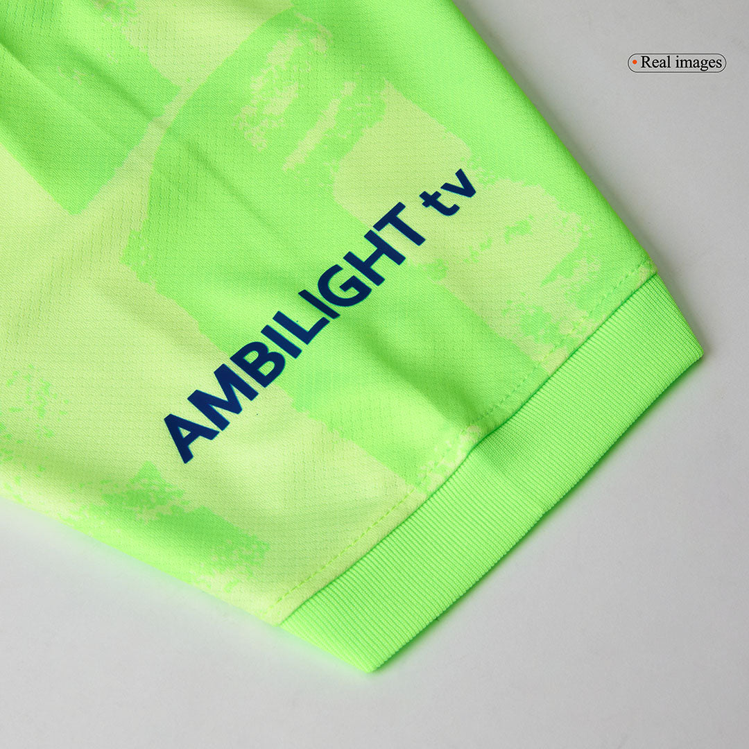 Barcelona Third Away Football Shirt Kit(Jersey+Shorts) - UCL
