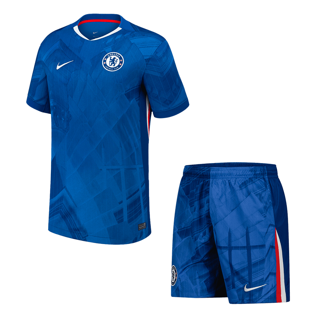 Chelsea Home Football Shirt Kit(Jersey+Shorts) 2025/26 Blue