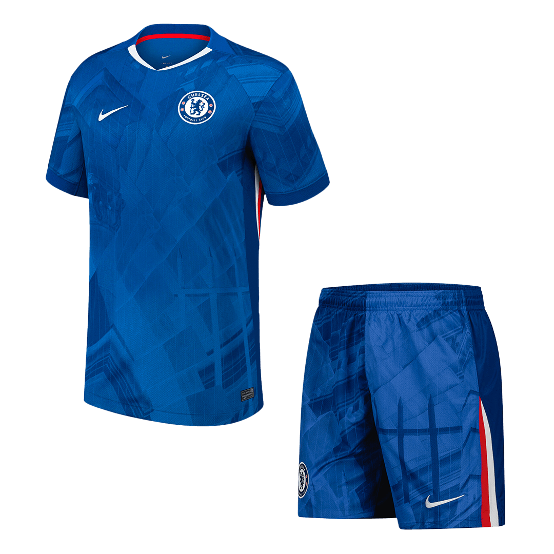 Chelsea Home Football Shirt Kit(Jersey+Shorts) 2025/26 Blue