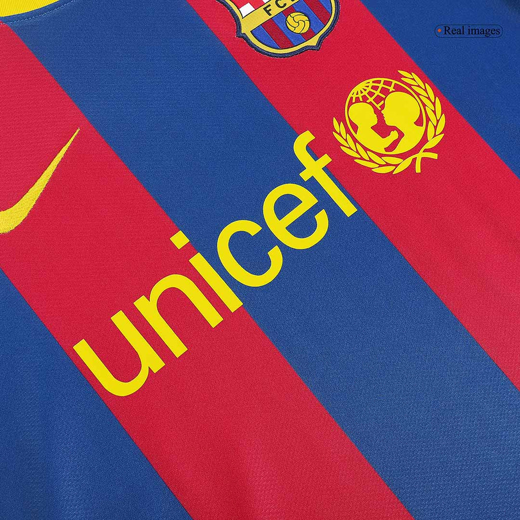 Retro MESSI #10 2010/11 Barcelona Home Football Shirt