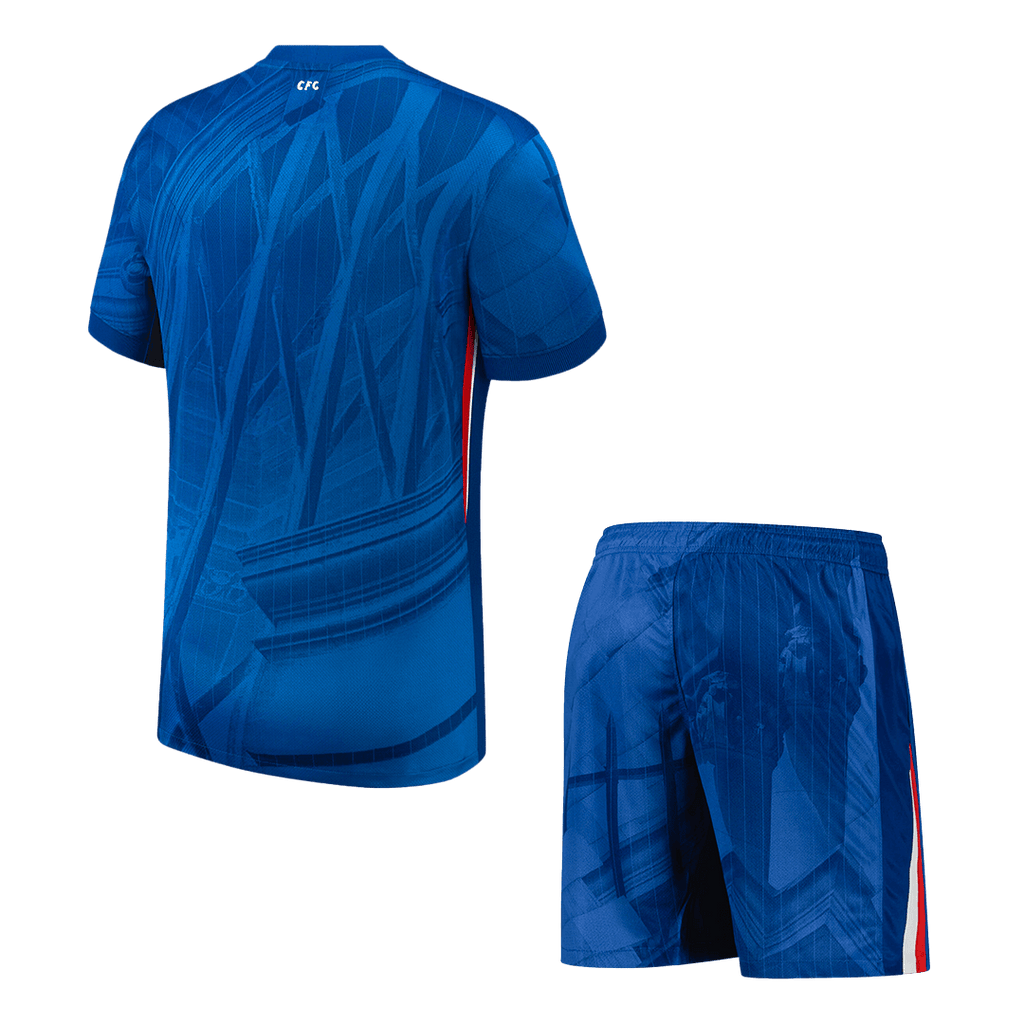 Chelsea Home Football Shirt Kit(Jersey+Shorts) 2025/26 Blue