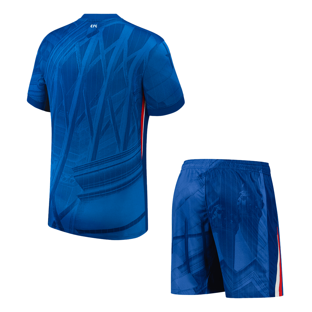 Chelsea Home Football Shirt Kit(Jersey+Shorts) 2025/26 Blue
