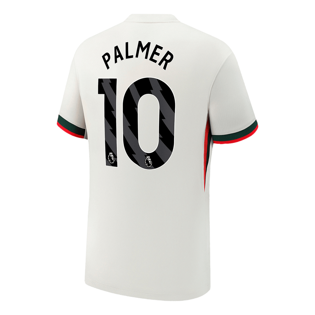 PALMER #10 Chelsea Away Football Shirt 2025/26 White