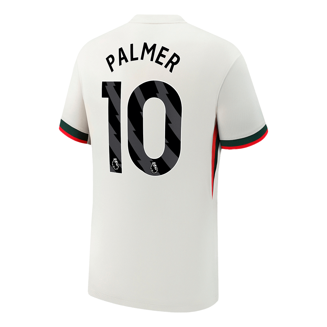 PALMER #10 Chelsea Away Football Shirt 2025/26 White