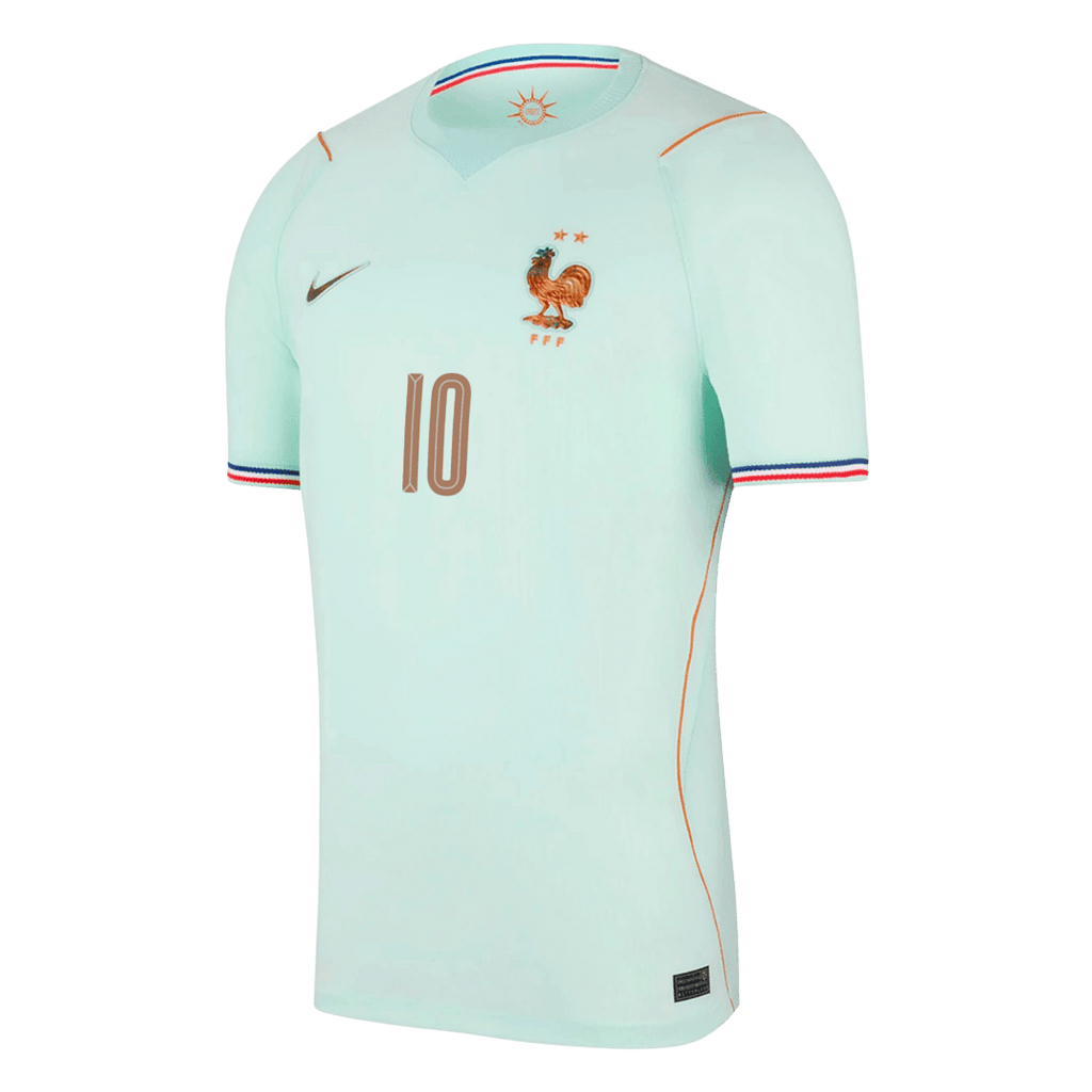 MBAPPE #10 France Away Soccer Jersey World Cup 2026 Blue