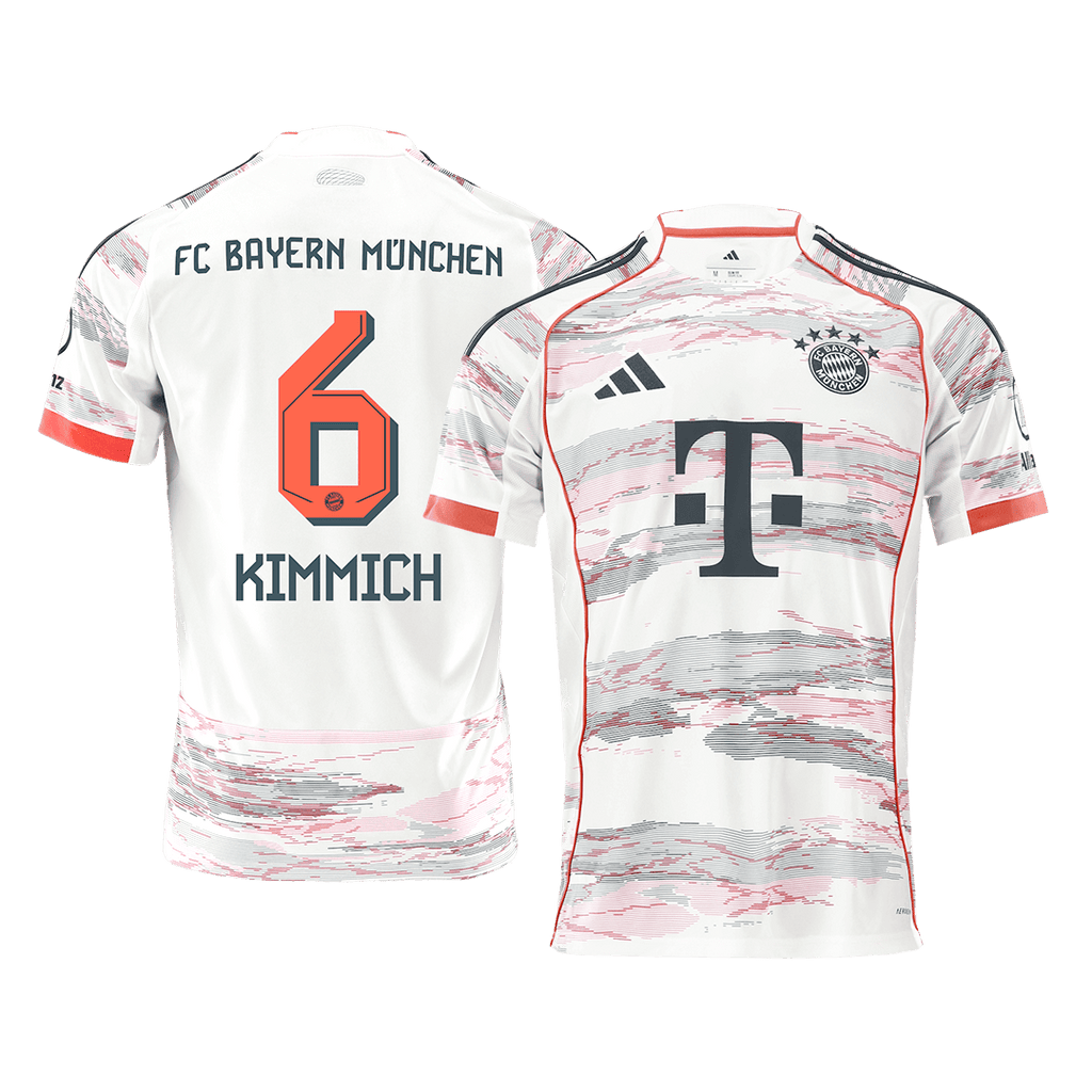 KIMMICH #6 Bayern Munich Away Football Shirt 2025/26