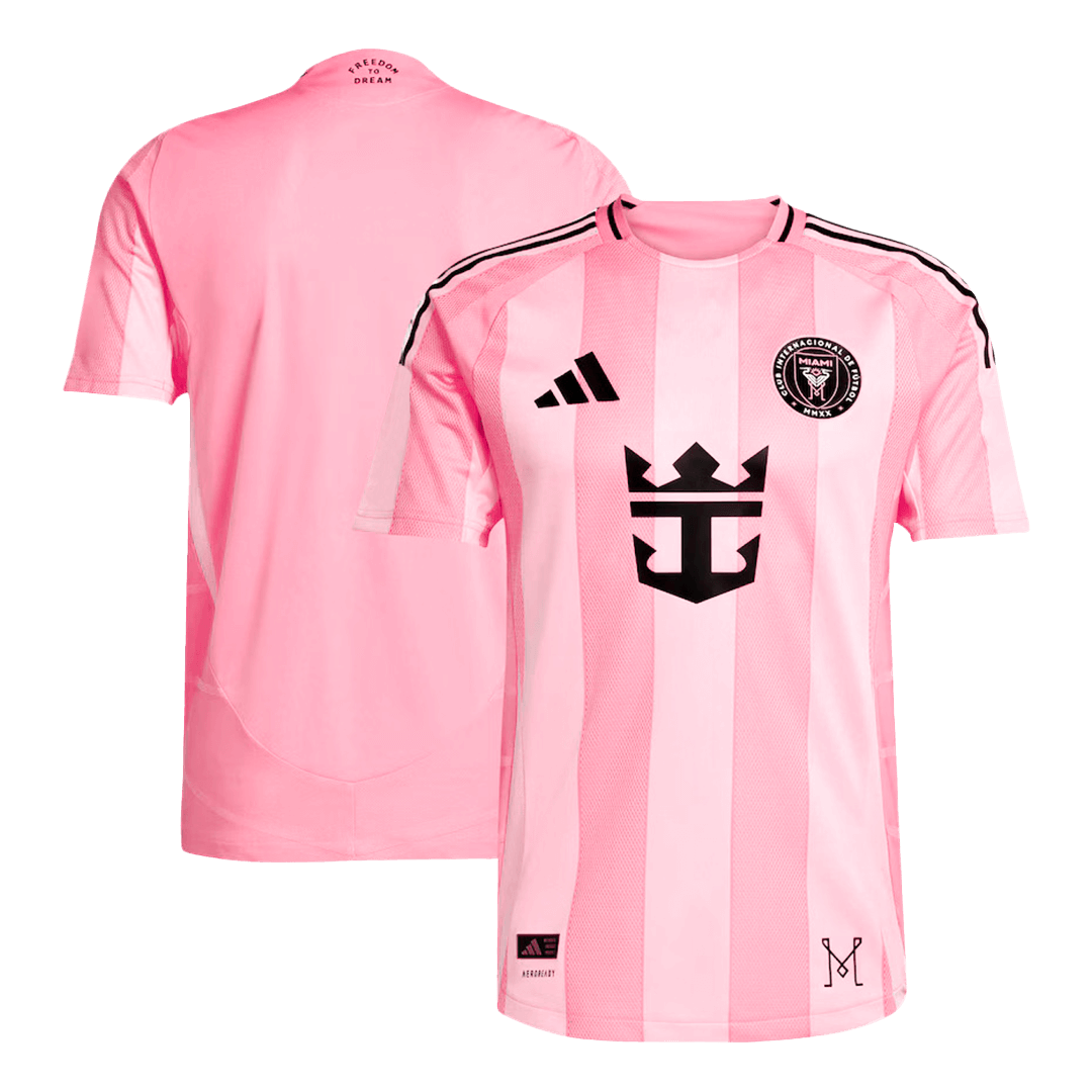Player Version Inter Miami CF Home Football Shirt 2025 Pink - Club World Cup