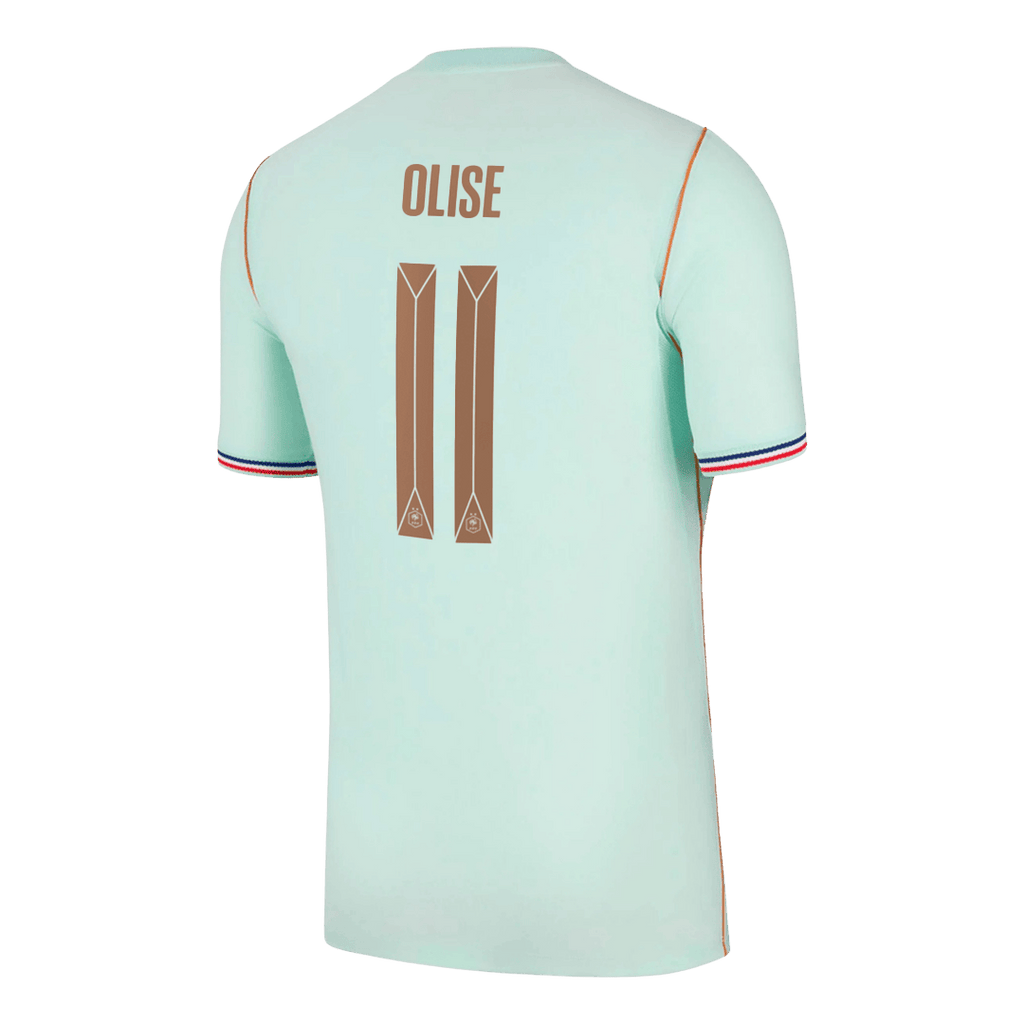 OLISE #11 France Away Soccer Jersey World Cup 2026 Blue