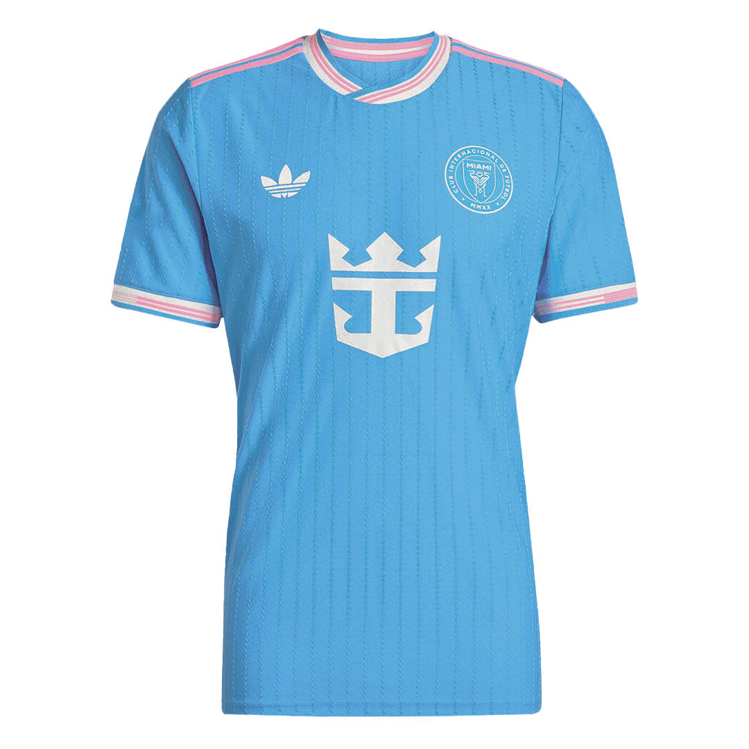 Player Version Inter Miami Third away Football Shirt 2025 Blue