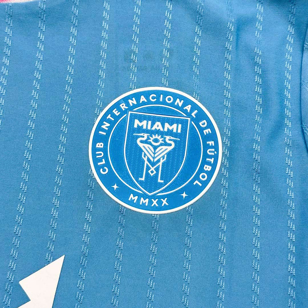 Player Version Inter Miami Third away Football Shirt 2025 Blue