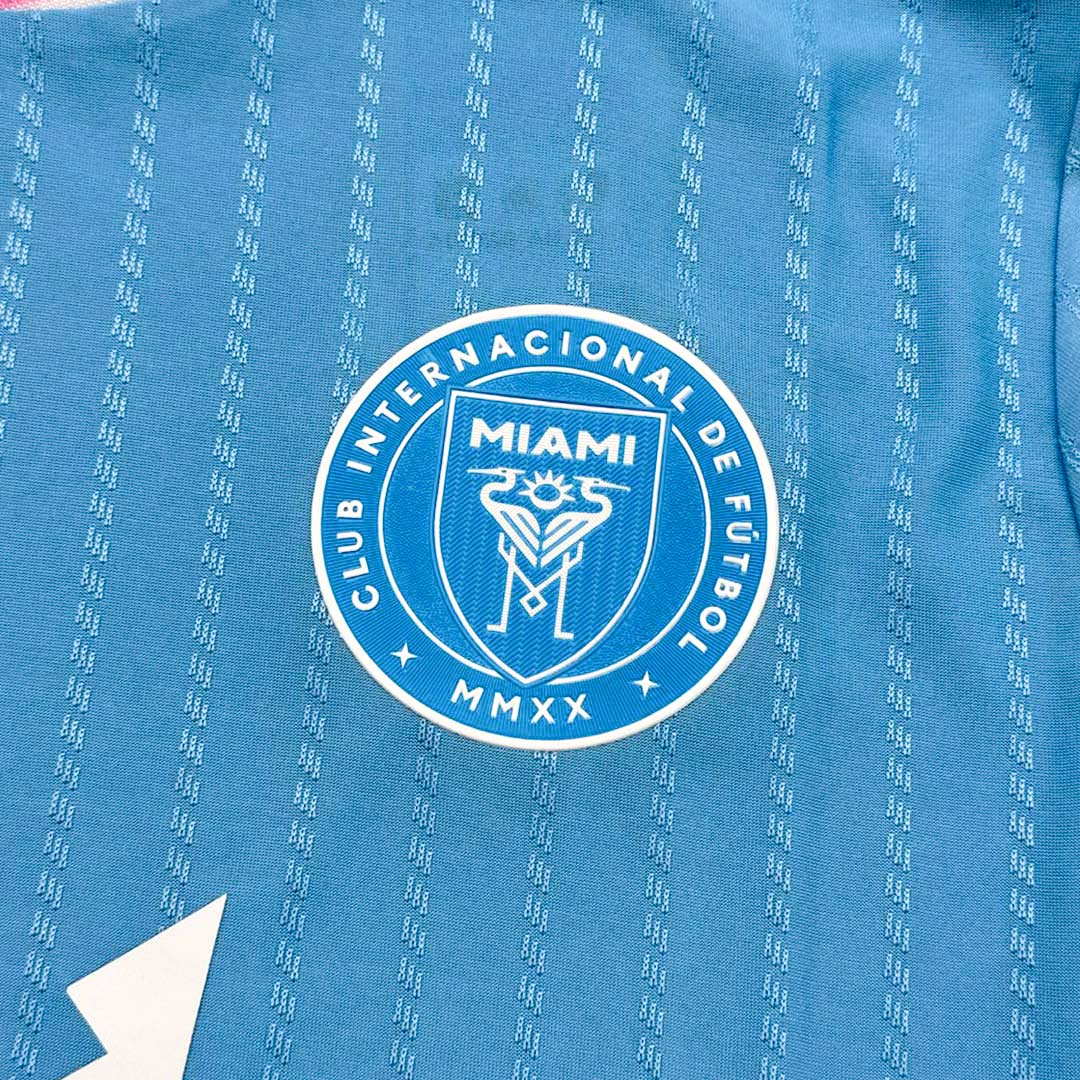 Player Version Inter Miami Third away Football Shirt 2025 Blue