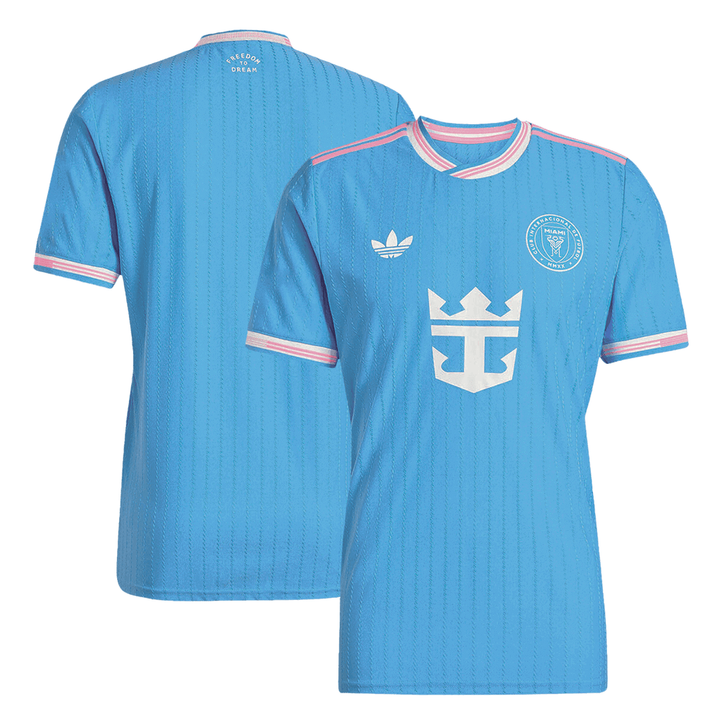 Player Version Inter Miami Third away Football Shirt 2025 Blue