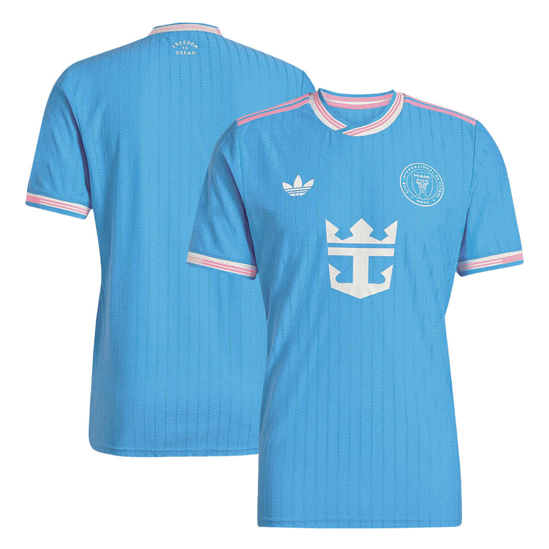 Player Version Inter Miami Third away Football Shirt 2025 Blue