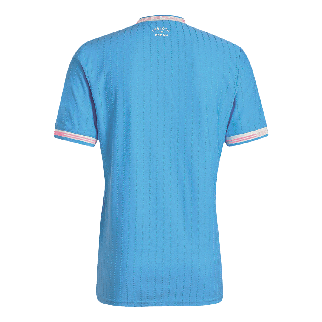 Player Version Inter Miami Third away Football Shirt 2025 Blue