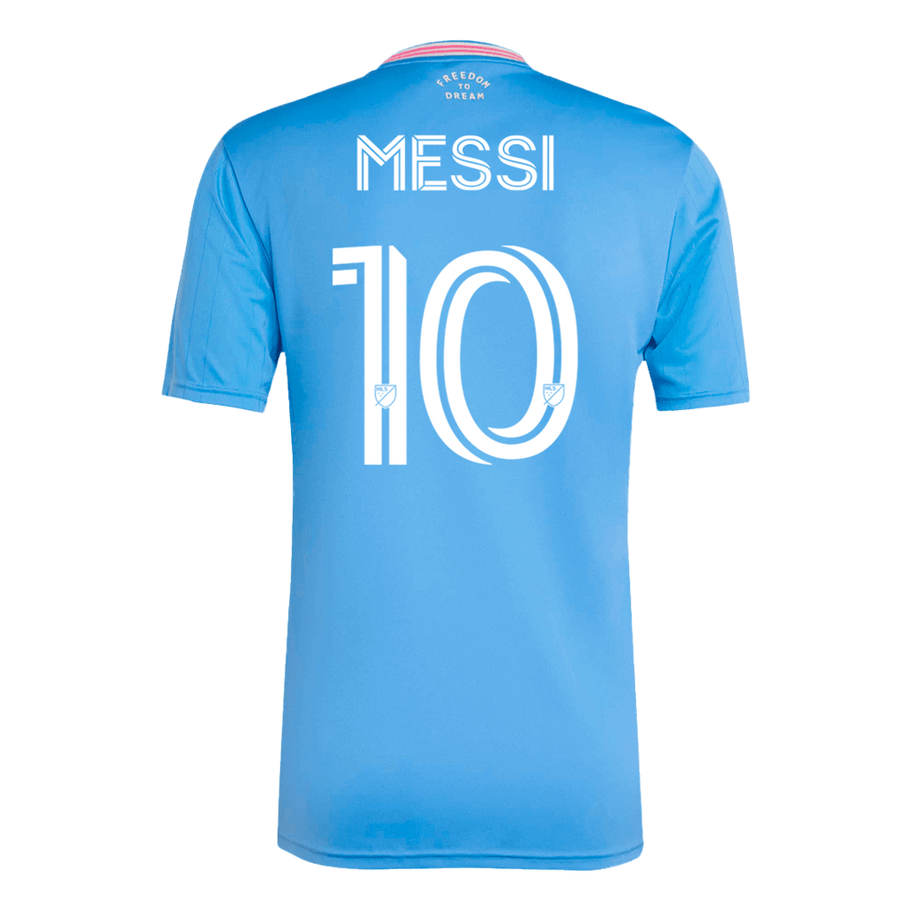 MESSI #10 Inter Miami Third away Football Shirt 2025 Blue