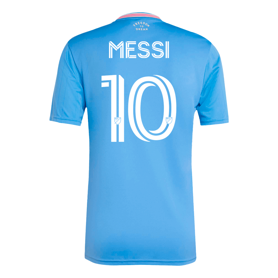 MESSI #10 Inter Miami Third away Football Shirt 2025 Blue