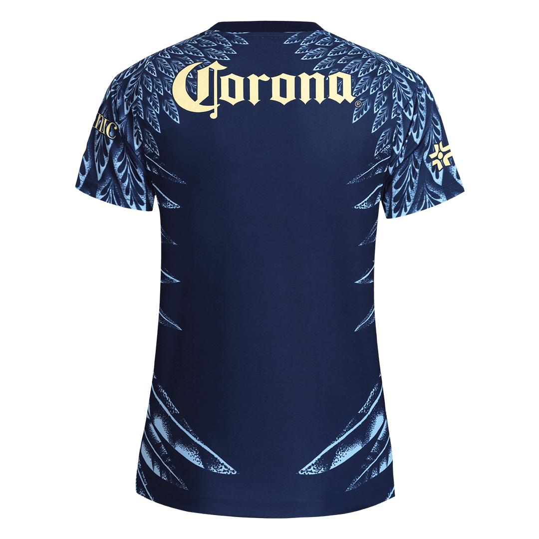 Women's Club America Away Football Shirt 2025/26 Navy
