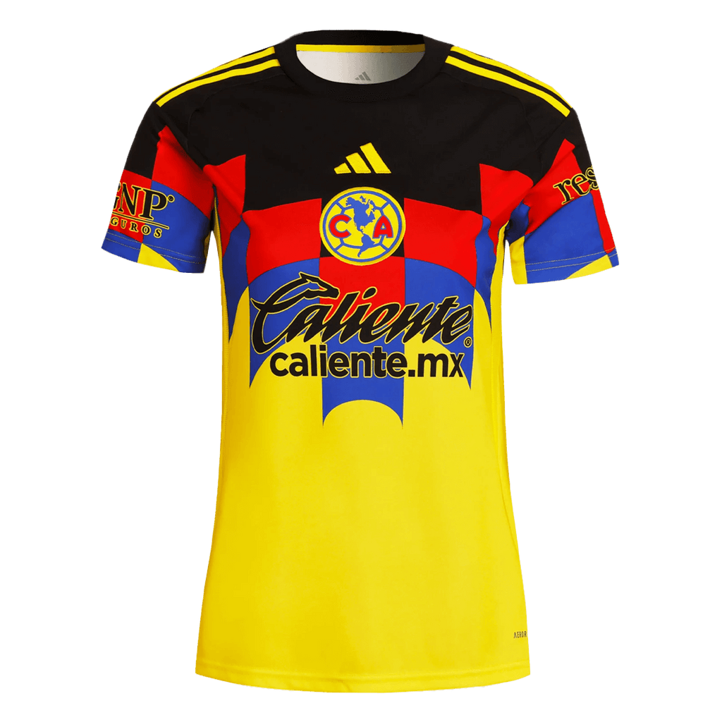 Women's Club America Home Football Shirt 2025/26 Yellow