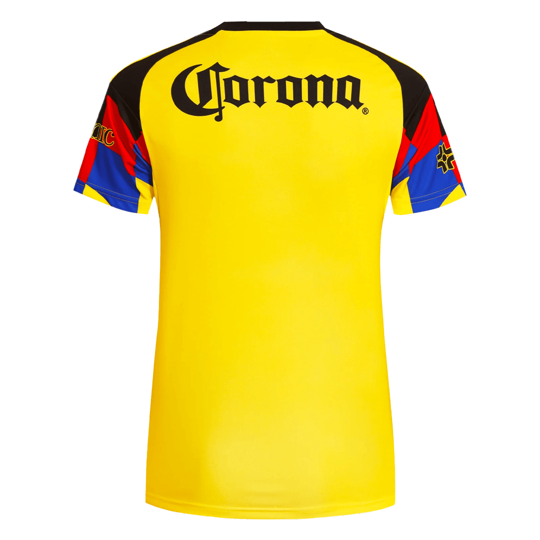 Women's Club America Home Football Shirt 2025/26 Yellow