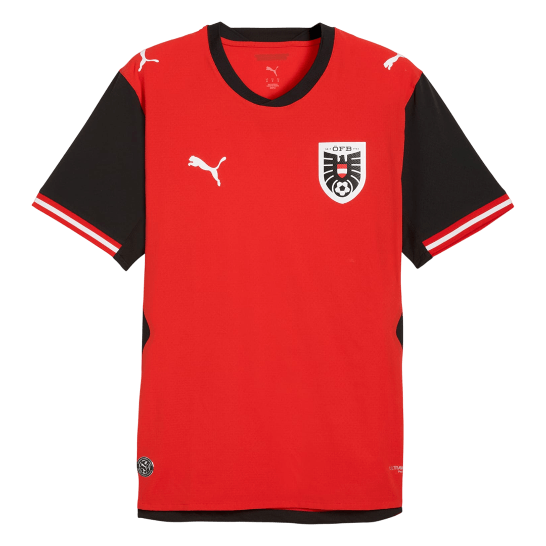 Player Version Austria Home Soccer Jersey 2026